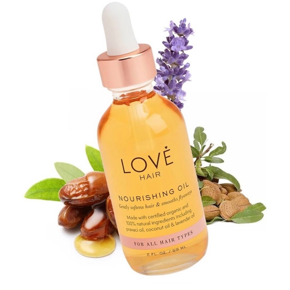 Love Hair Nourishing Oil For All Hair Types 2 Oz. New in Box